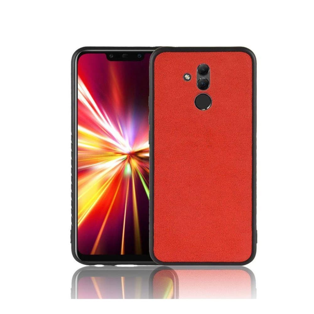 Huawei Mate 20 Lite retro velvet cloth coated hybrid case -