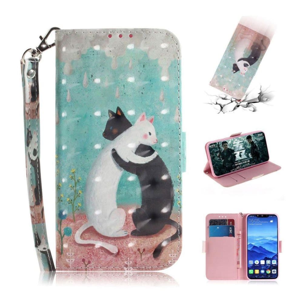 Huawei Mate 20 Lite light spot pattern leather flip case - H