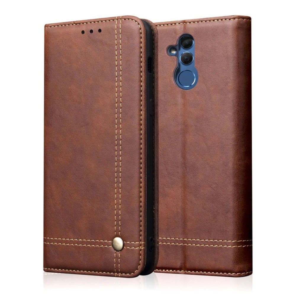 Huawei Mate 20 Lite auto-absorbed vintage leather flip case