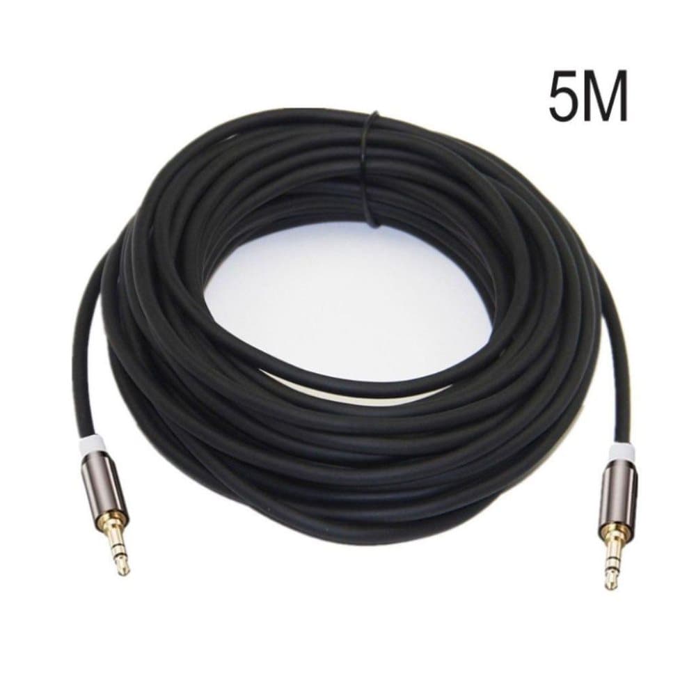 Universal 5M 3.5mm Male to Male Auxiliary Audio Cable