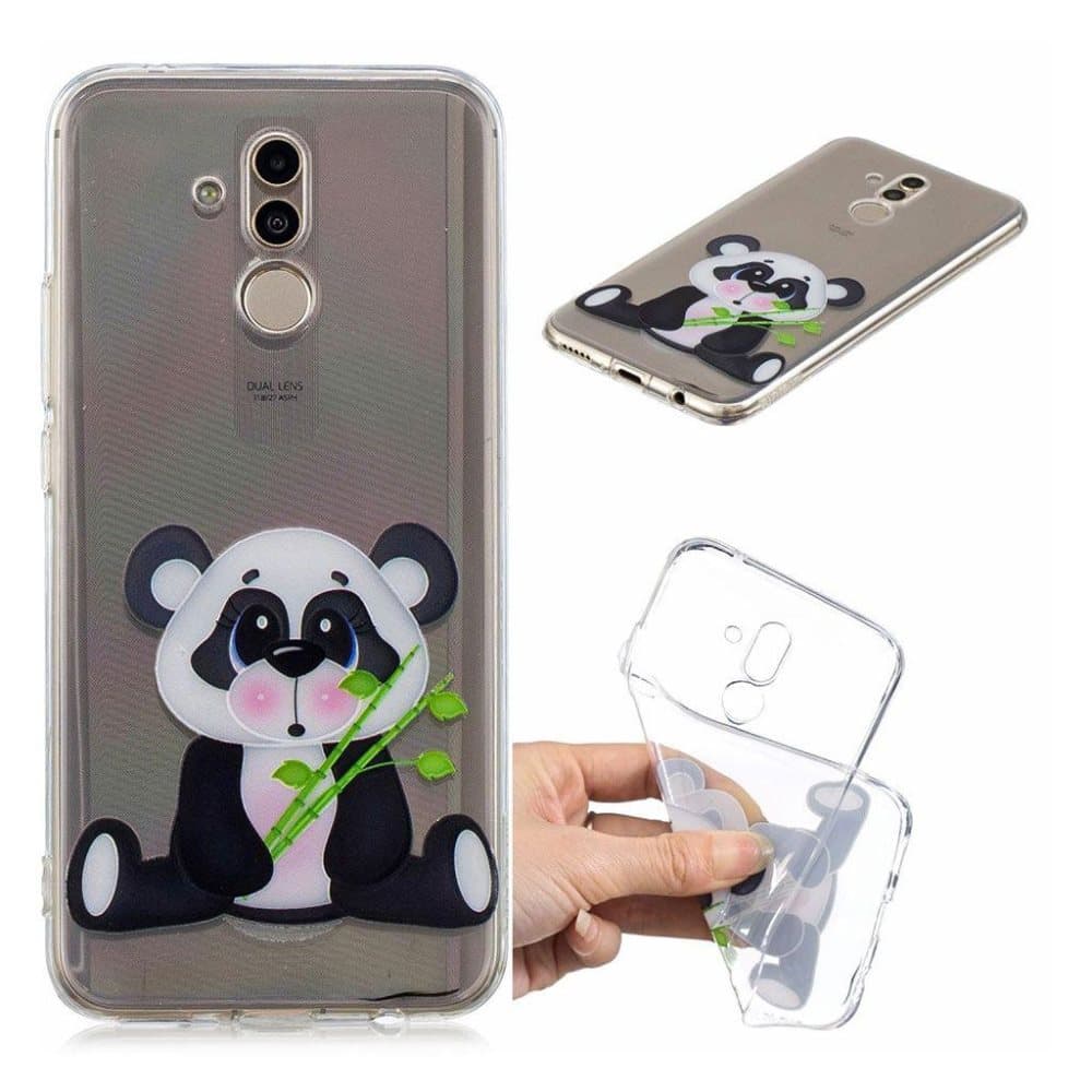 Huawei Mate 20 Lite pattern printing soft case - Shy Panda