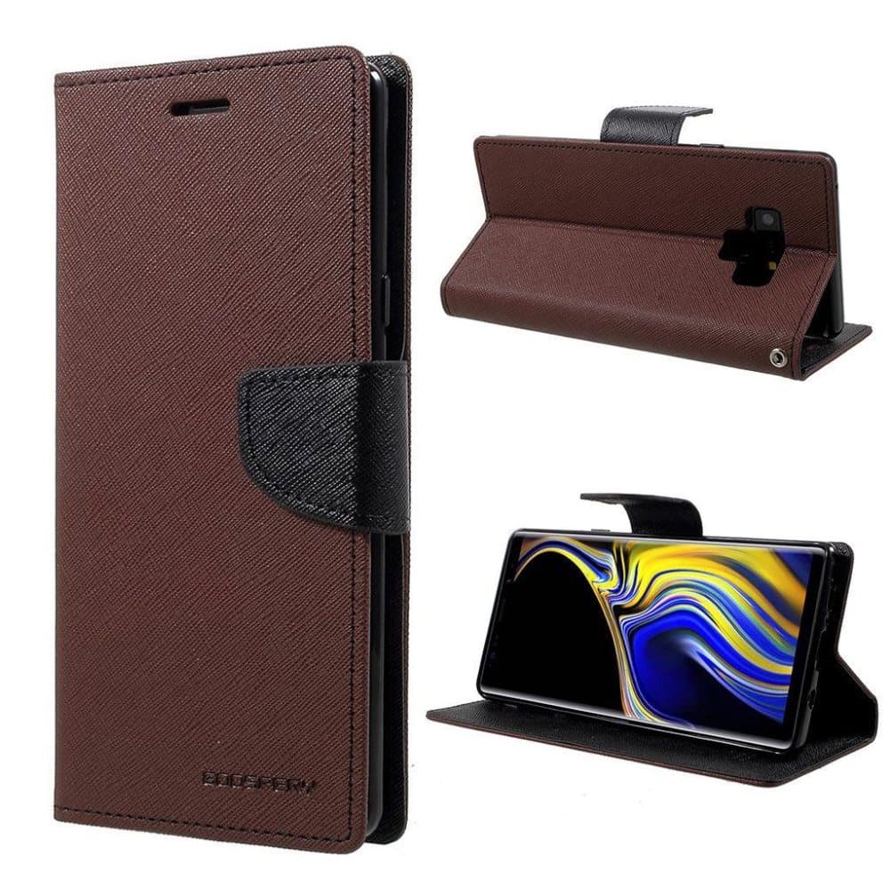 MERCURY GOOSPERY Samsung Galaxy Note9 leather flip case - Br