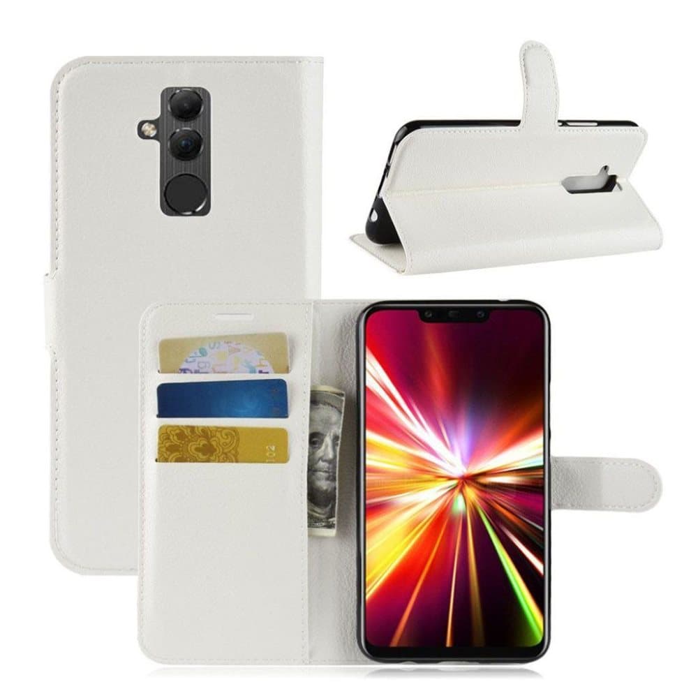 Huawei Mate 20 Lite patterned leather flip case - Owl Lovers