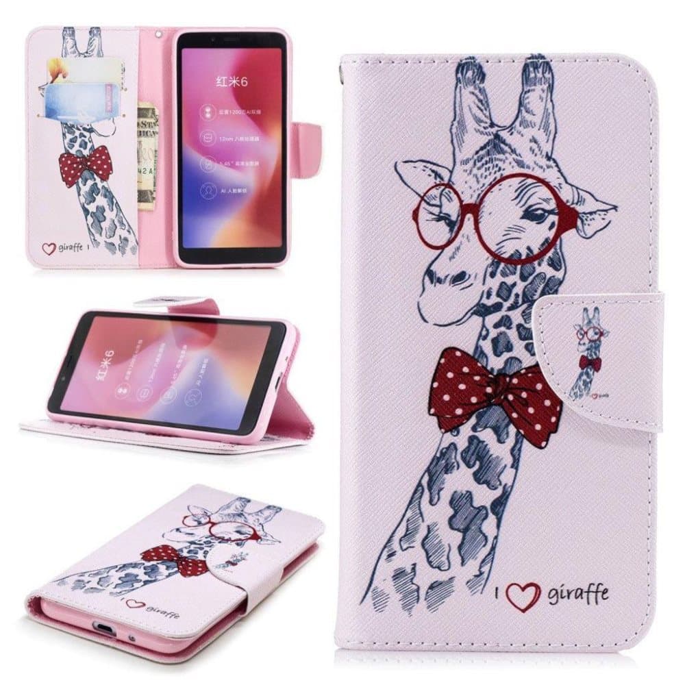 Huawei Mate 20 Lite textured leataher flip case - Grey