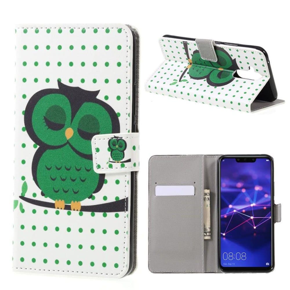 Huawei Mate 20 Lite pattern printing leather flip case - Nap
