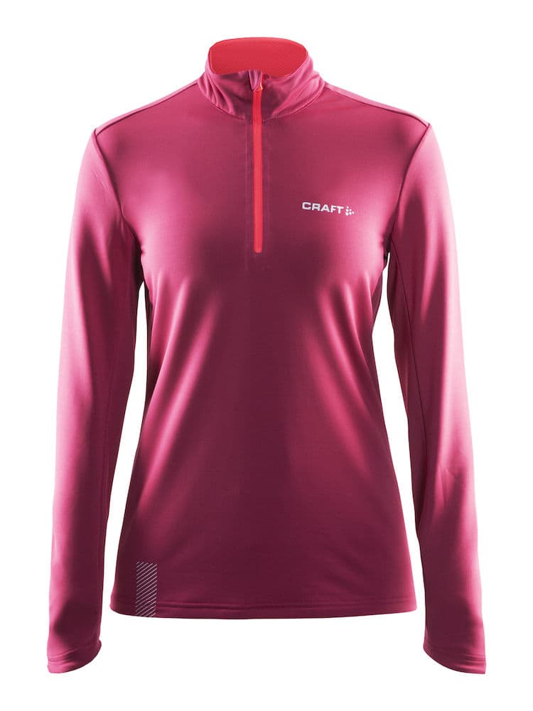 Facile half zip