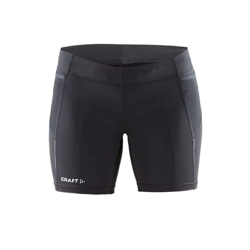 TRAIL SHORT TIGHT W BLACK