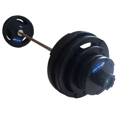 Skivstångsset Deluxe 100 kg, Skivstångset