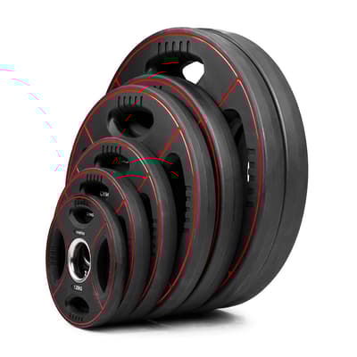 Painolevy PU Weight Plate, Levypainot Kumipäällyste