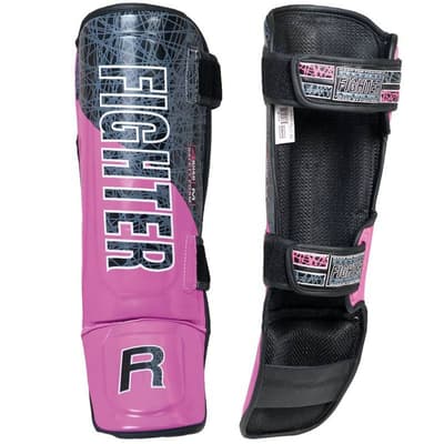 Thaibenskydd Boran Magenta Svart/Rosa, Kampsportskydd