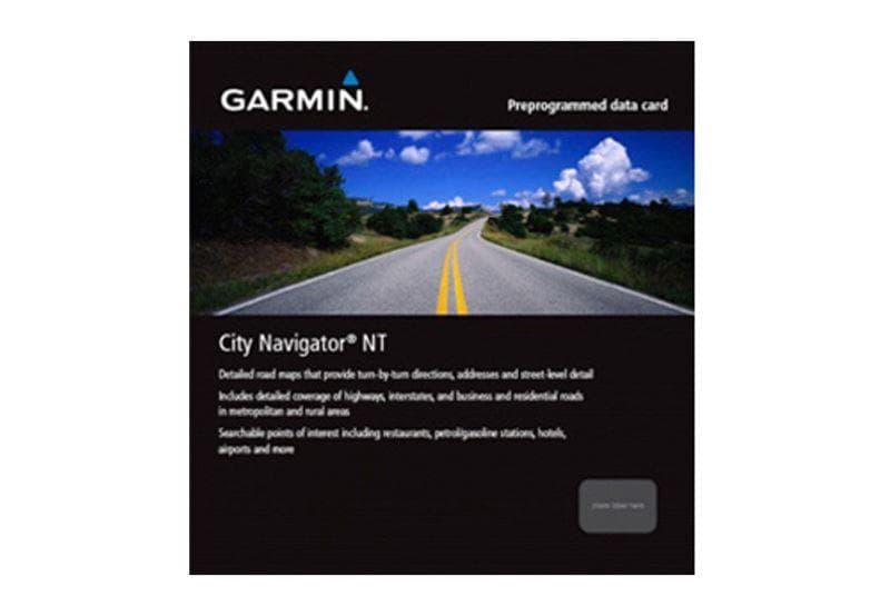 Spanien + Portugal Garmin City Navigator® Europe NT - MICROSD™/SD™ CARD
