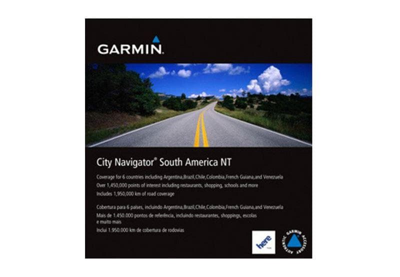 Sydamerika Garmin microSD™/SD™ card: City Navigator®