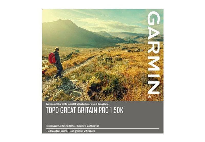 TOPO Storbritannien PRO 1:50k Garmin microSD™-/SD™-kort: