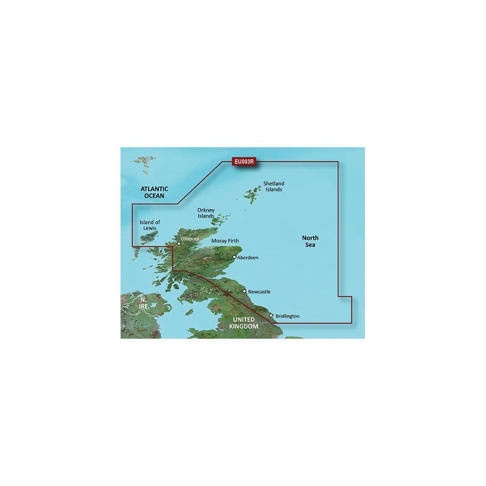 Great Britain, NE Coast Garmin microSD™/SD™ card: VEU003R-