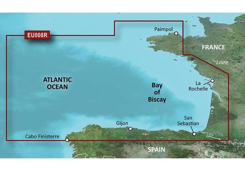 Bay of Biscay Garmin microSD™/SD™ card: HXEU008R