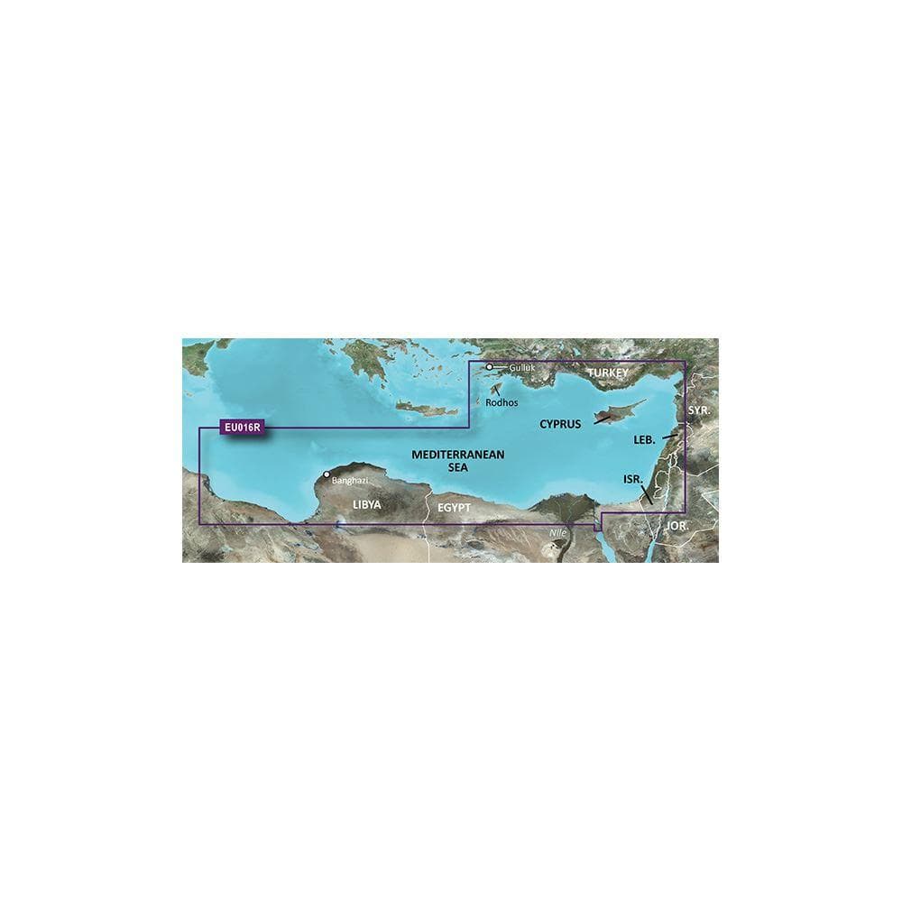 Mediterranean Southeast Garmin microSD™/SD™ card: VEU016R