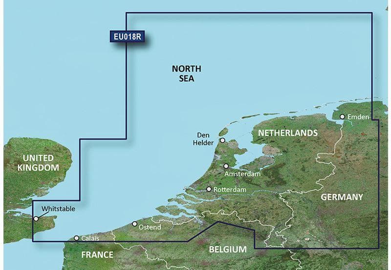 Benelux Offshore & Inland Garmin microSD™/SD™ card: HXEU018R