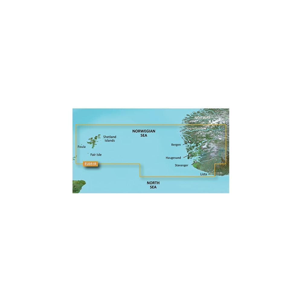 Lista - Sognefjorden Garmin microSD™/SD™ card: VEU051R