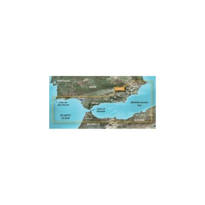 Alicante to Cabo de Sao Vi Garmin microSD™/SD™ card: VEU455S