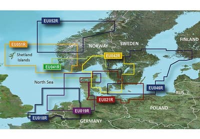 Arhus-Kiel-Koszalin Garmin VEU459S - BlueChart g3 Vision mSD/SD