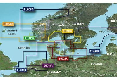 Södertälje-Trelleborg Garmin VEU468S - BlueChart g3 Vision mSD/SD