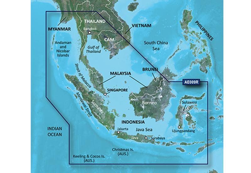 Sin/Mal/Indonesia Garmin microSD™/SD™ card: HXAE009R
