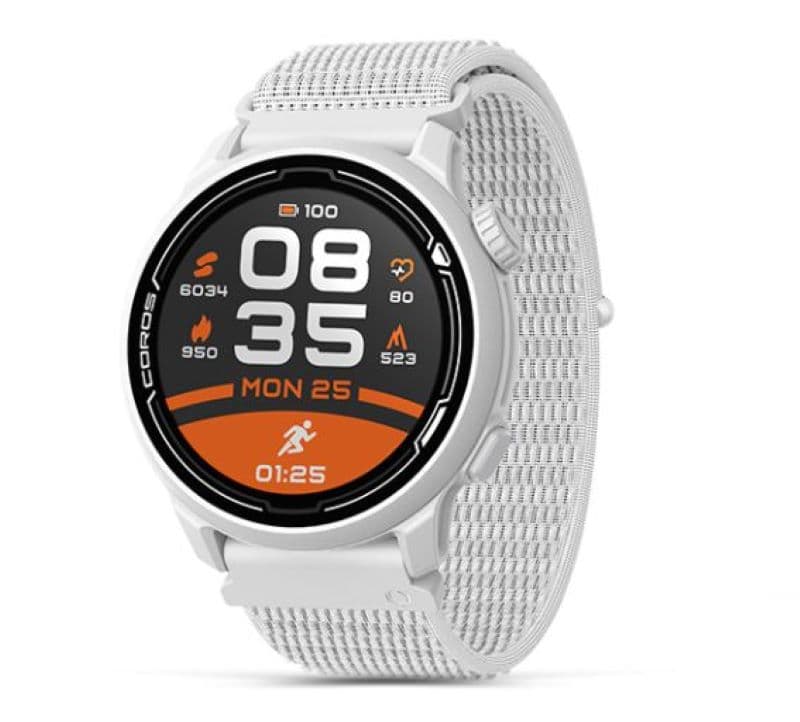 Coros Pace 2 Nylon Band White