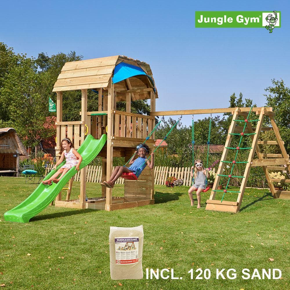 Barn lektorn komplett inkl. Climb 120 kg sand, Klätterställning