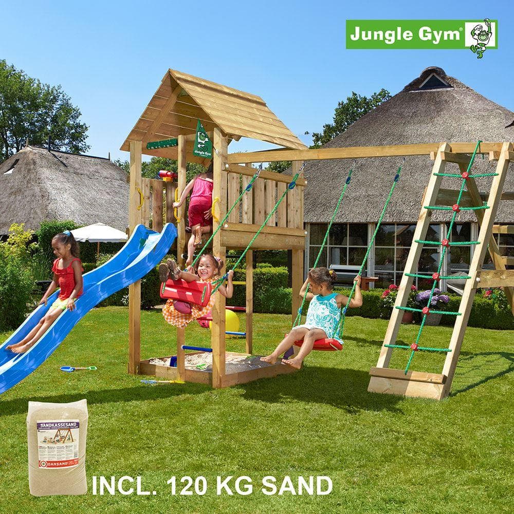 Cabin lektorn komplett inkl. Climb, 120 kg sand, Klätterställning