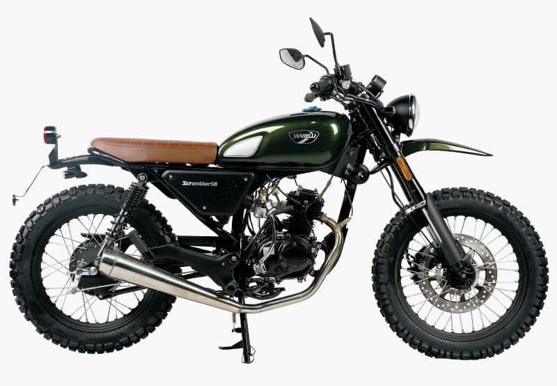 Scrambler, Mopeder