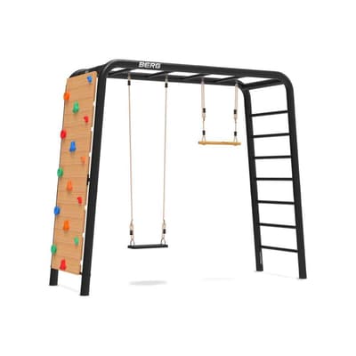 PlayBase Medium TL (Rubber Seat + Trapeze + Climbing wall)