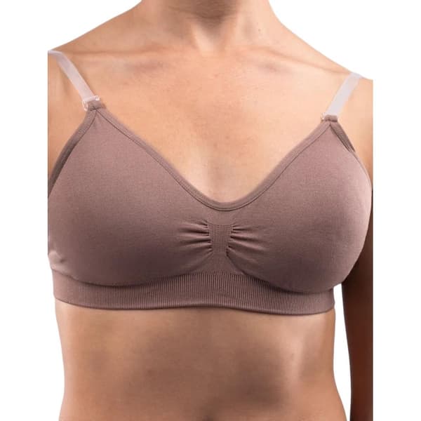 Silky Womens/Ladies Dance Seamless Clear Back Bra (1 Garment)