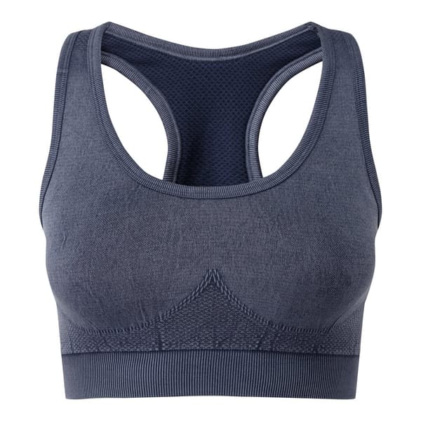 TriDri Sports-bh uden søm i 3D Fit Multi-Sport Denim Look til kvinder/damer