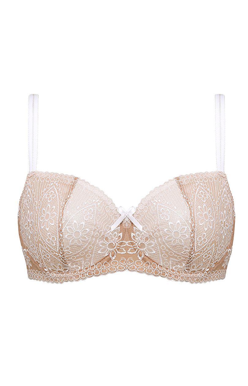 AVERO mjuk bh B104, beige, 80C