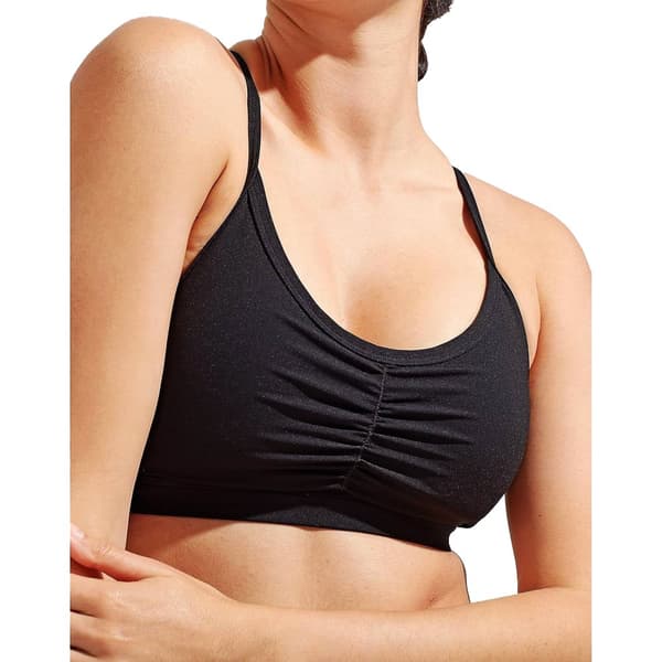 TriDri Womens/Ladies Ruched Medium Impact Sports Bra