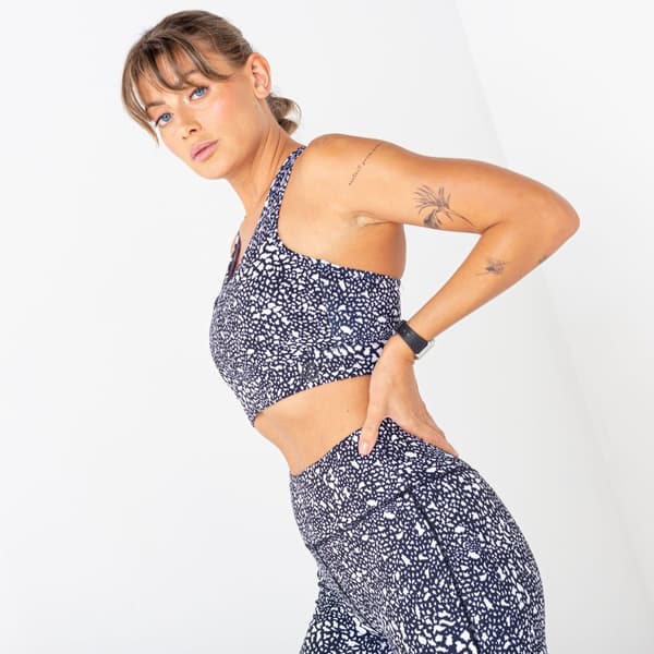Dare 2B Womens/Ladies Mantra Dotted Recycled Sports Bra