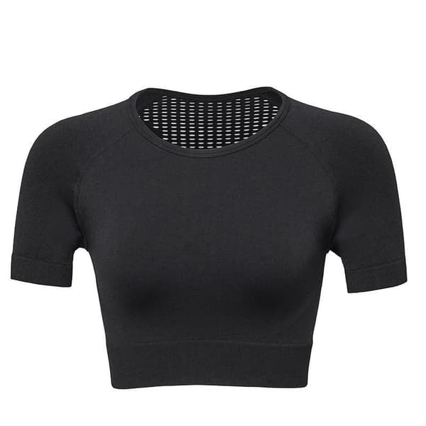 Crop topp seamless  med luftig rygg