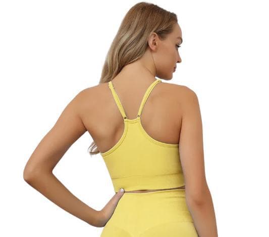 Seamless Sport BH Topp Rosa Gymshout