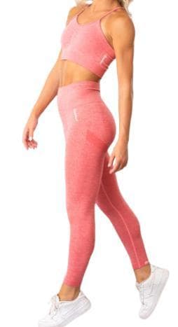 Seamless Sport BH Topp Rosa Gymshout
