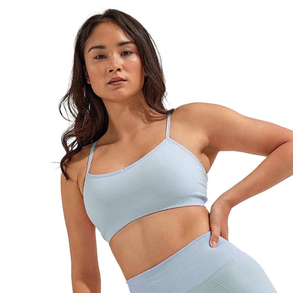 TriDri Dame/Damer Melange Seamless 3D Sports BH