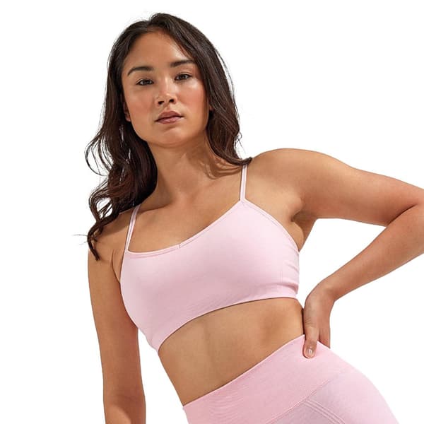 TriDri Womens/Ladies Melange Seamless 3D Sports Bra