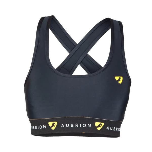 Aubrion Womens/Ladies Dagenham Sports Bra Black XXS