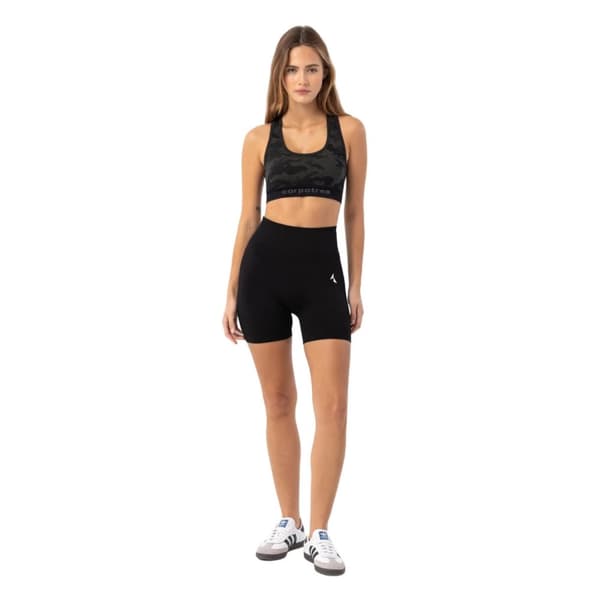 Carpatree Womens/Ladies Camo Seamless Sports Bra