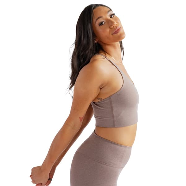 Girlfriend Collective Womens/Ladies Float Cleo Halter Neck Bra