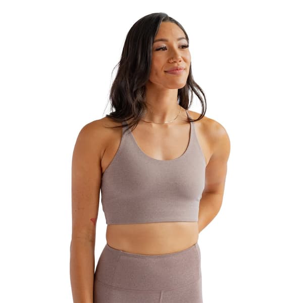 Girlfriend Collective Womens/Ladies Float Cleo Halter Neck Bra