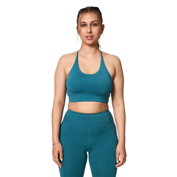 Girlfriend Collective Womens/Ladies Float Cleo Halter Neck Bra