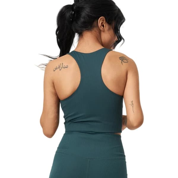 Girlfriend Collective Womens/Ladies Paloma Ribbed Racerback Bra