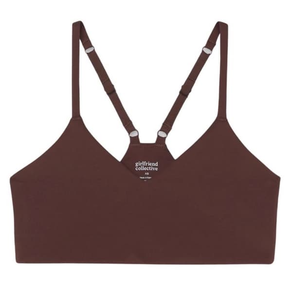 Girlfriend Collective Womens/Ladies V Neck Bralette