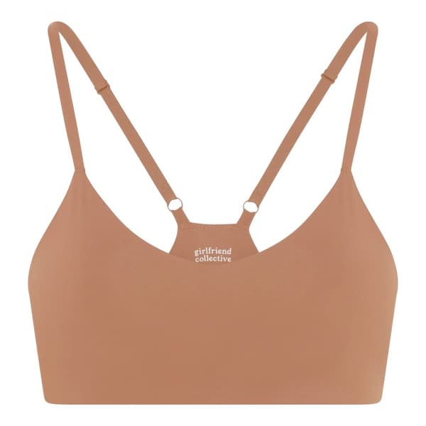 Girlfriend Collective Womens/Ladies V Neck Bralette