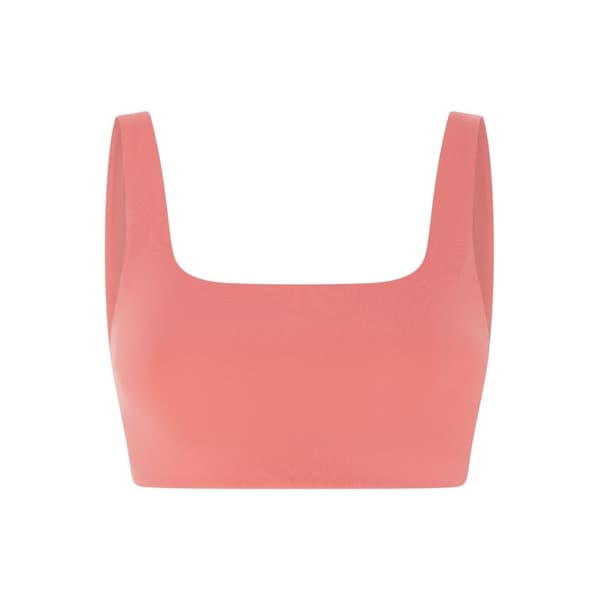 Girlfriend Collective Womens/Ladies Tommy Cropped Square Neck Bra